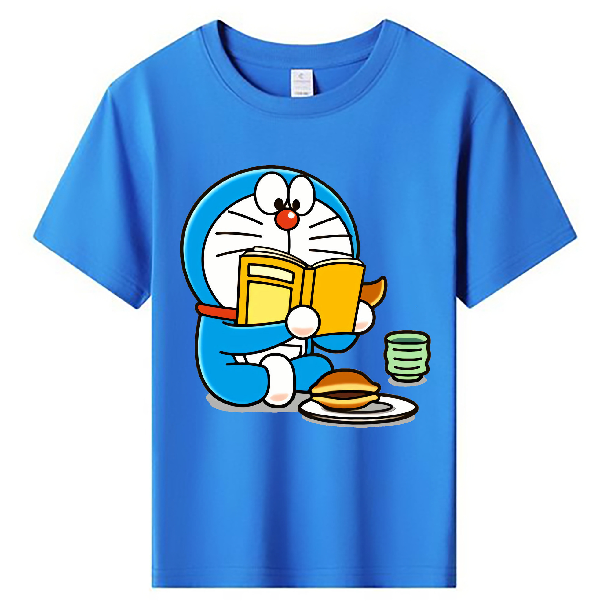 （画像用） ドラえもん Doraemon 綿100％キッズTシャツ（フロントプリント）